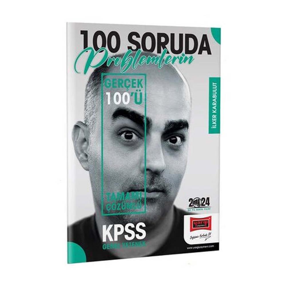 Yargı Yayınları 2024 KPSS 5Yüz 100 Soruda Tamamı Çözümlü Problemlerin Gerçek 100'ü