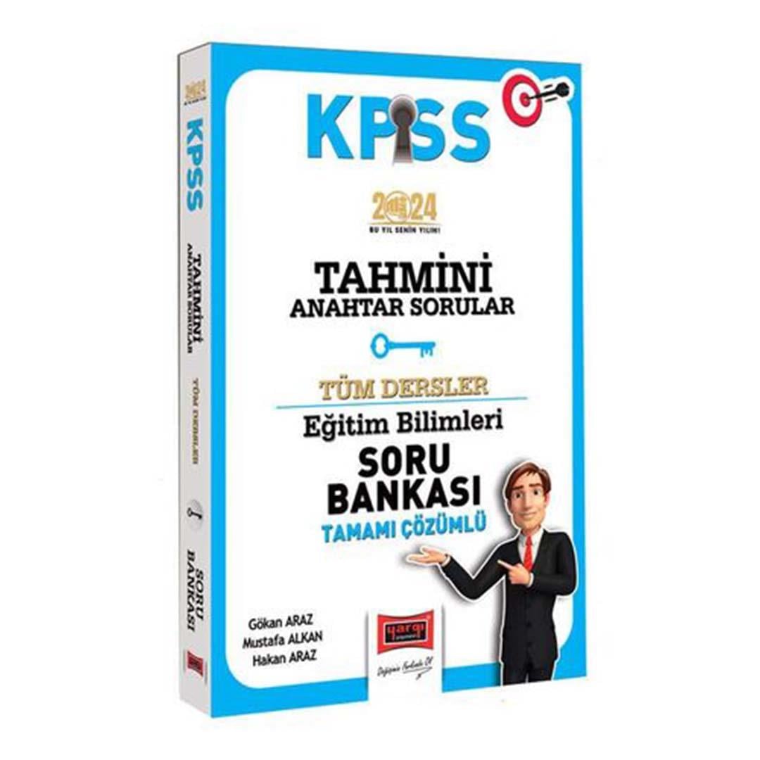 Yargı Yayınları 2024 KPSS Eğitim Bilimleri Anahtar Serisi Tahmini Anahtar Sorular Soru Bankası