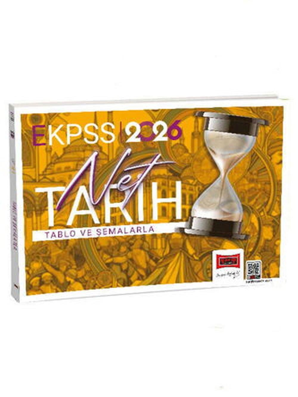 Yargı Yayınları 2026 EKPSS Akılda Kalan Tablo ve Şemalarla Net Tarih