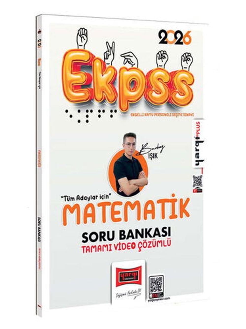 Yargı Yayınları 2026 EKPSS Tüm Adaylar İçin Matematik Tamamı Video Çözümlü Soru Bankası