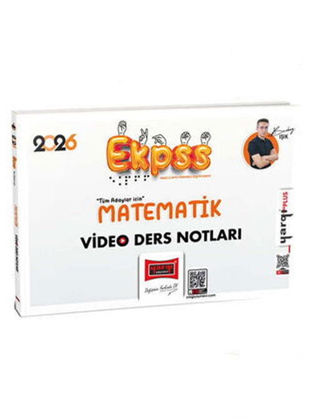 Yargı Yayınları 2026 EKPSS Tüm Adaylar İçin Matematik Video Ders Notları