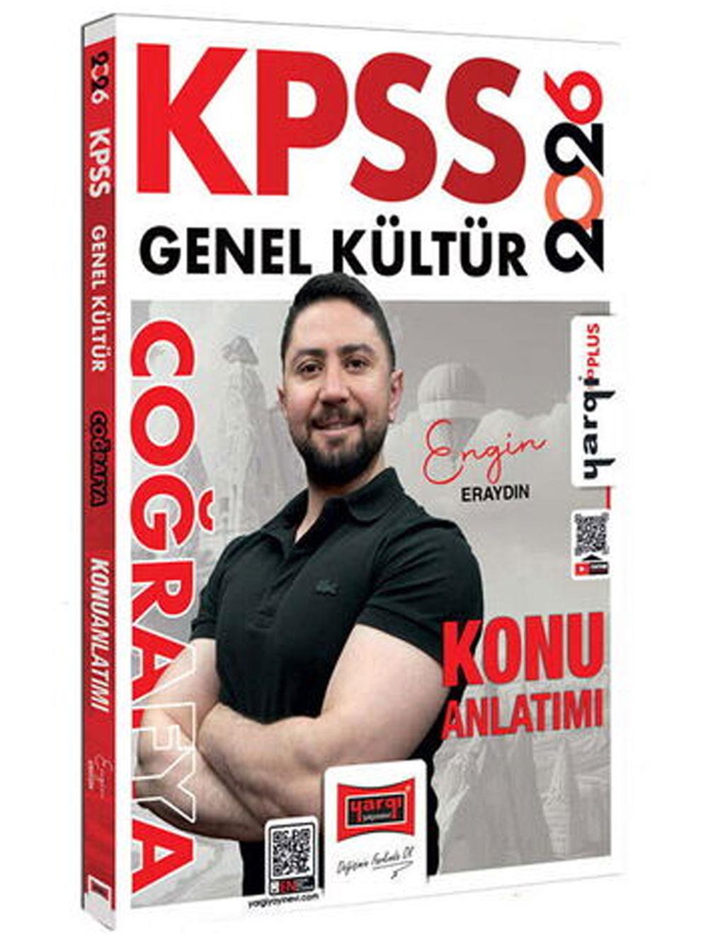 Yargı Yayınları 2026 KPSS Genel Kültür Coğrafya Konu Anlatımı (Engin Eraydın)