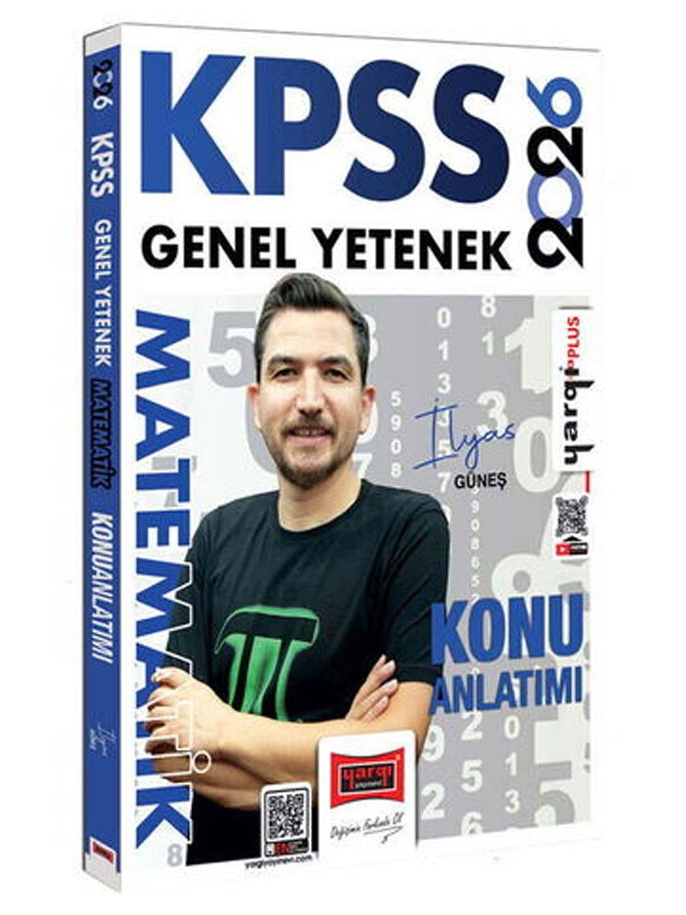 Yargı Yayınları 2026 KPSS Genel Yetenek Matematik Konu Anlatımı (İlyas Güneş)