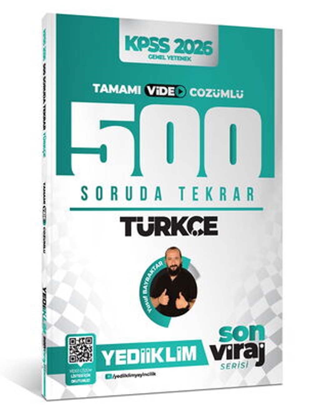 Yediiklim 2026 Kpss Son Viraj Serisi Türkçe Tamamı Video Çözümlü 500 Soruda Genel Tekrar Kampı Yusuf Bayraktar