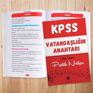 2022 KPSS Süper 6'lı Genel Kültür Müzik Destekli Pratik Notlar ve Soru Bankası Seti