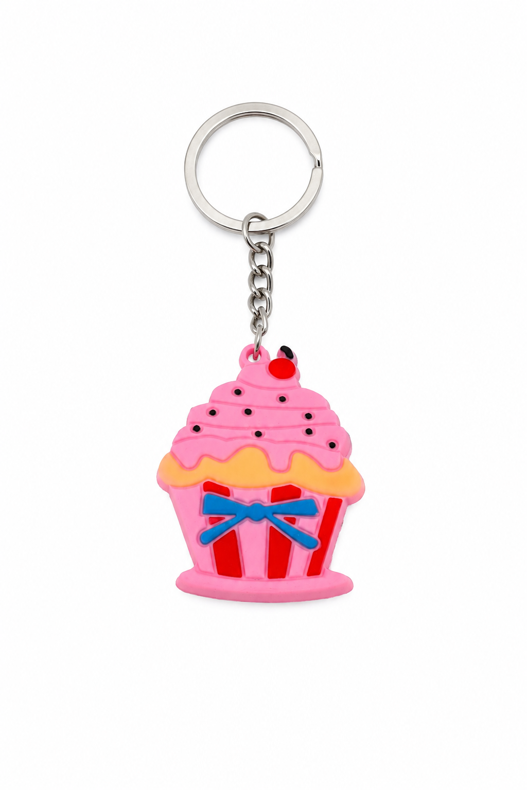 Emoji Silikon Anahtarlık - Cupcake