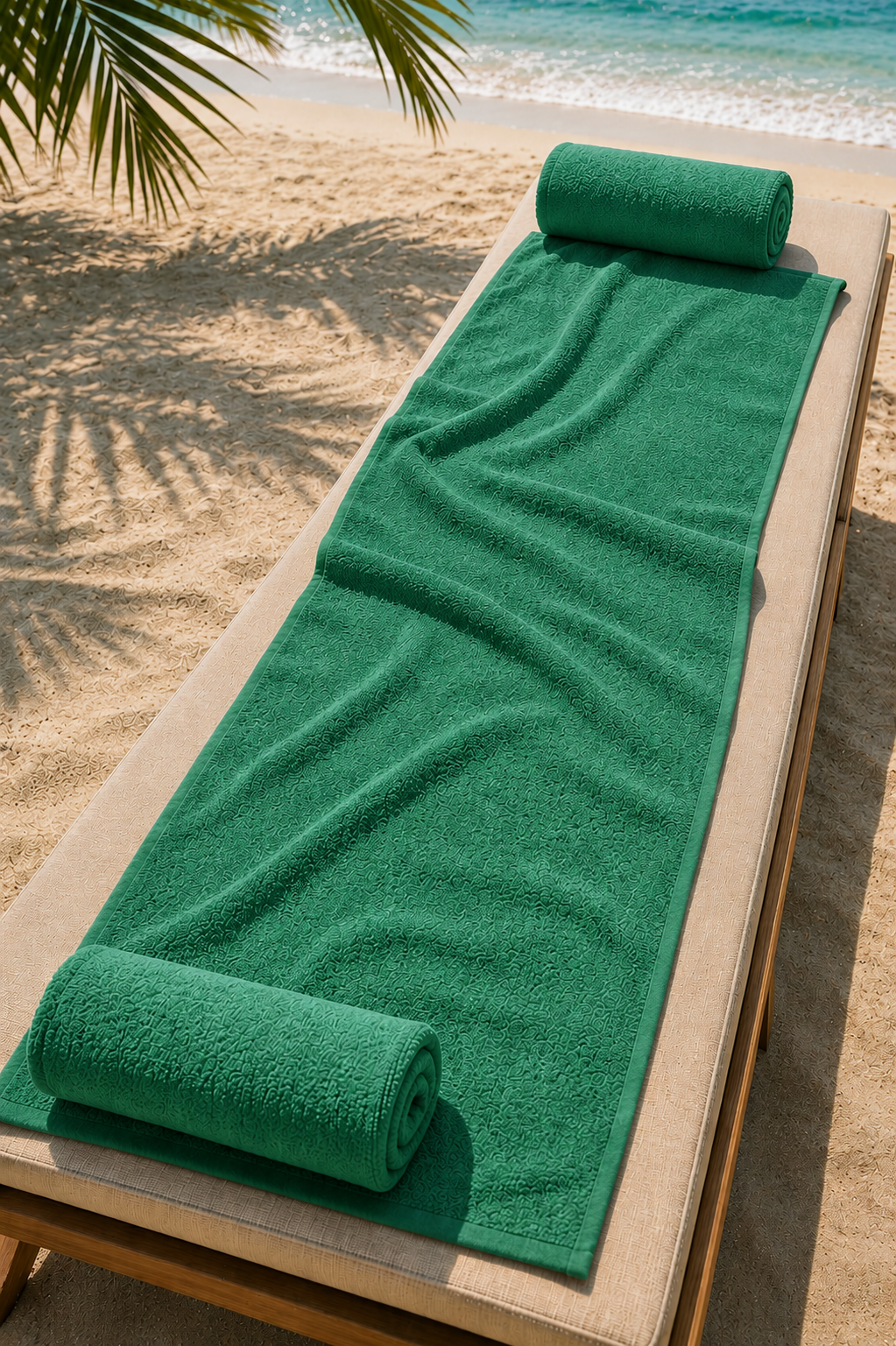 Yetişkin Unisex 70x140cm Plaj Havlusu - Banyo Havlusu - Deniz Havlusu-Kırmızı