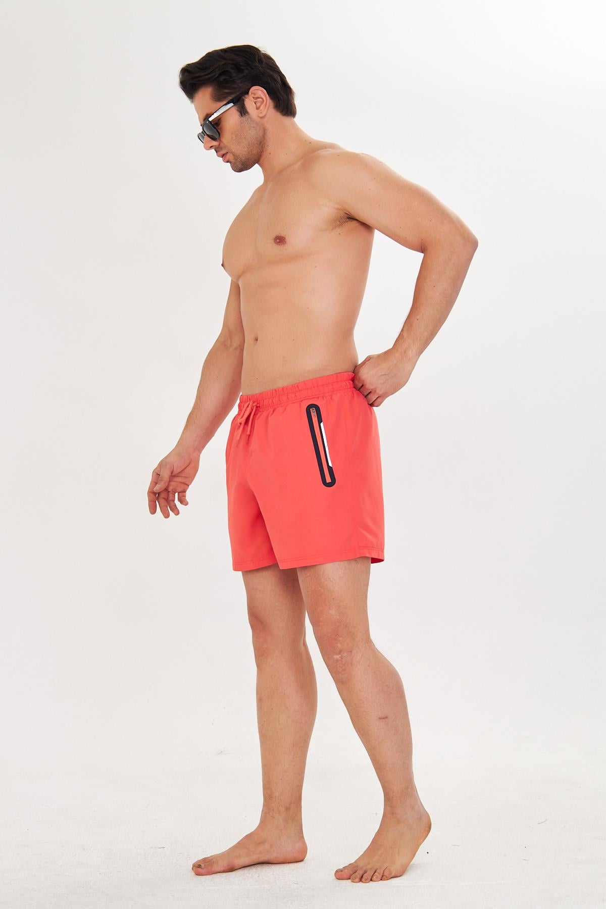 Erkek Deniz Şort Mayo Coral 2607-C