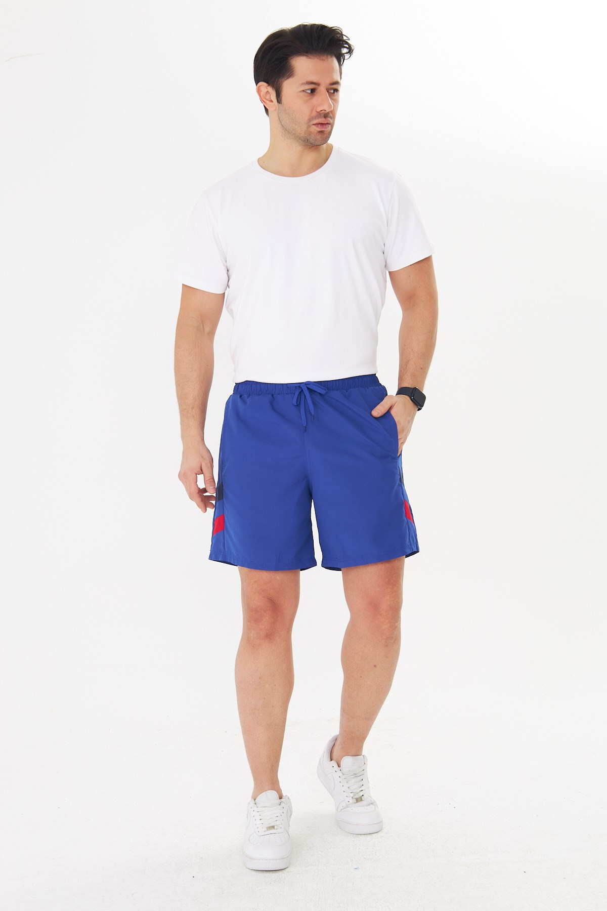 Erkek Micro Deniz Şortu Saks-3286