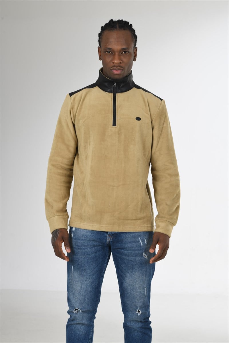 Yarım Fermuarlı Erkek Polar Sweat 201522