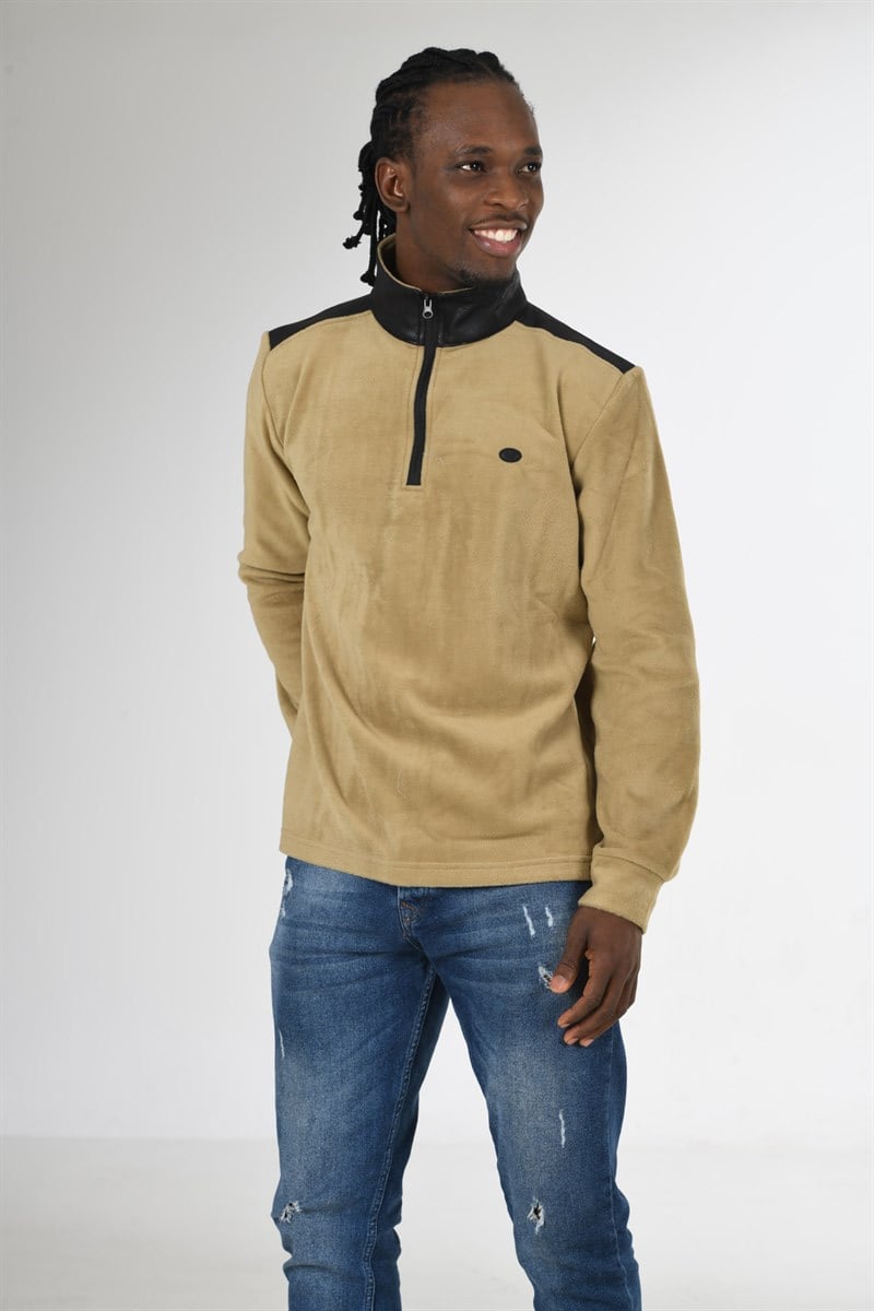 Yarım Fermuarlı Erkek Polar Sweat 201522