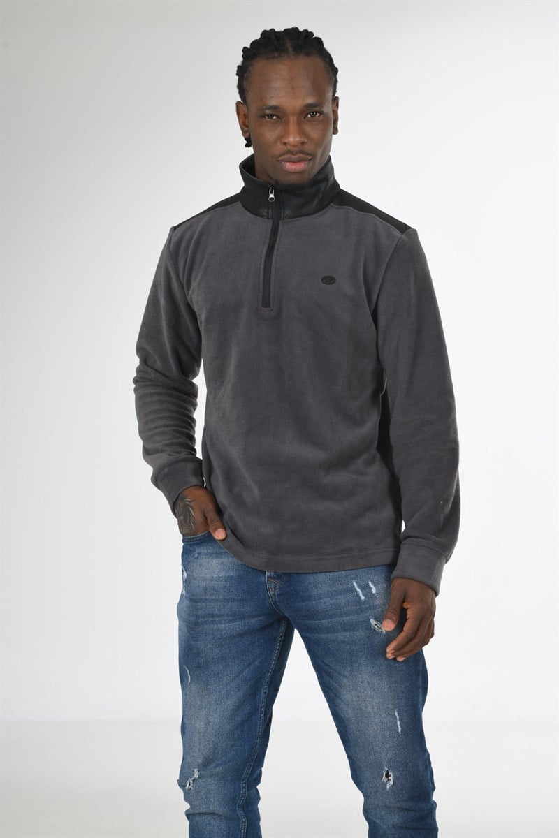 Yarım Fermuarlı Erkek Polar Sweat 201522