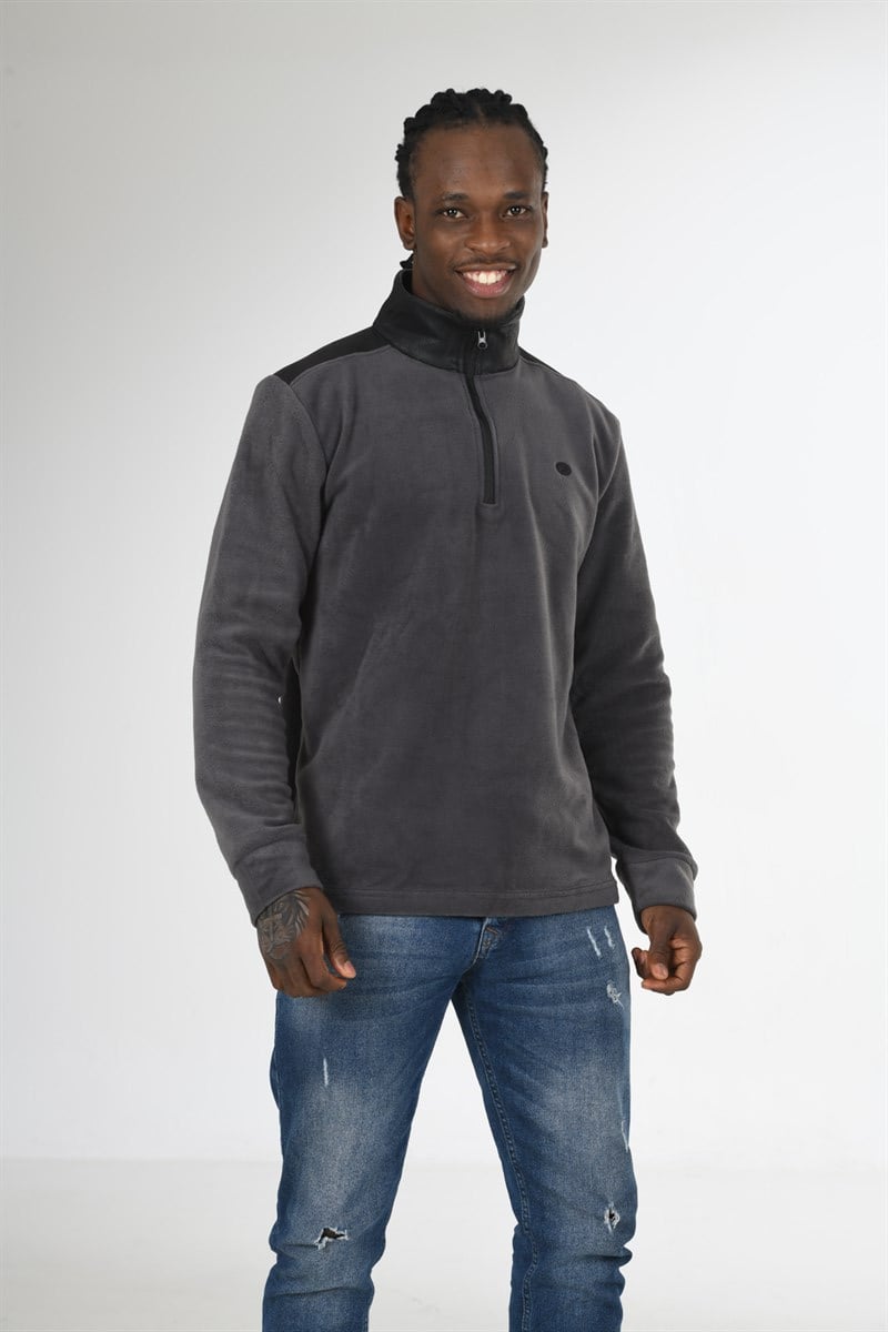Yarım Fermuarlı Erkek Polar Sweat 201522