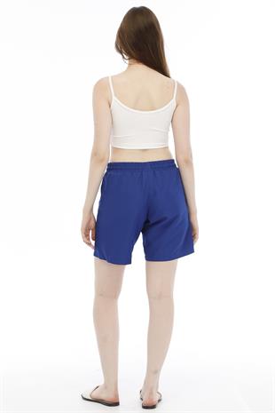 Kadın Micro Deniz Şortu Saks-2254