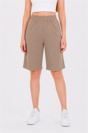Kadın Pamuklu Kapri A.Kahve 7003