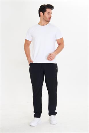 Erkek StretchFit Esnek Eşofman Altı Siyah 2661-S