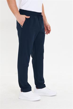 Erkek StretchFit Esnek Eşofman Altı Lacivert 2661-L