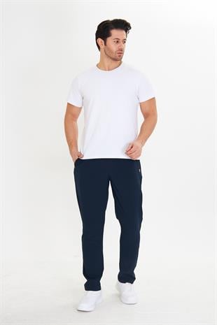 Erkek StretchFit Esnek Eşofman Altı Lacivert 2661-L