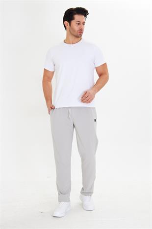 Erkek StretchFit Esnek Eşofman Altı Taş 2660-T