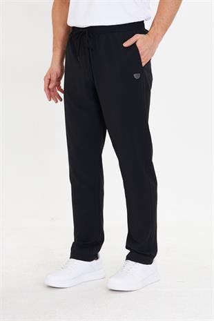 Erkek StretchFit Esnek Eşofman Altı Siyah 2661-S