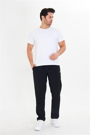 Erkek StretchFit Esnek Eşofman Altı Siyah 2660-S