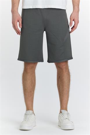 Erkek Polycotton Şort Haki 6050-H 