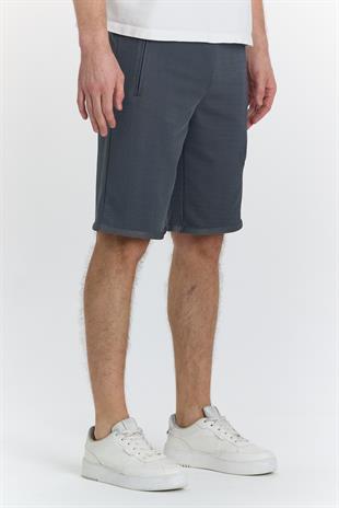 Erkek Polycotton Şort Lacivert 6050-L
