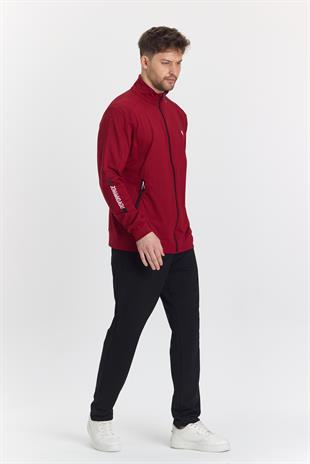 Şardonlu Dalgıç Erkek Eşofman Takımı Bordo 5726-B