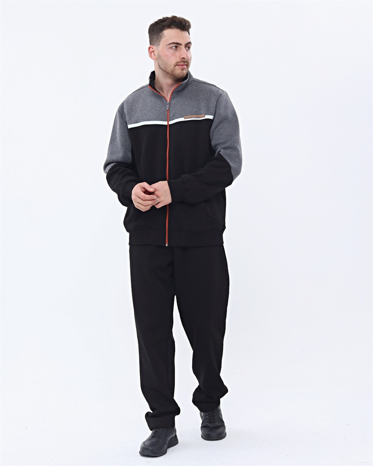Şardonlu 3 iplik Eşofman Takımı 5206G