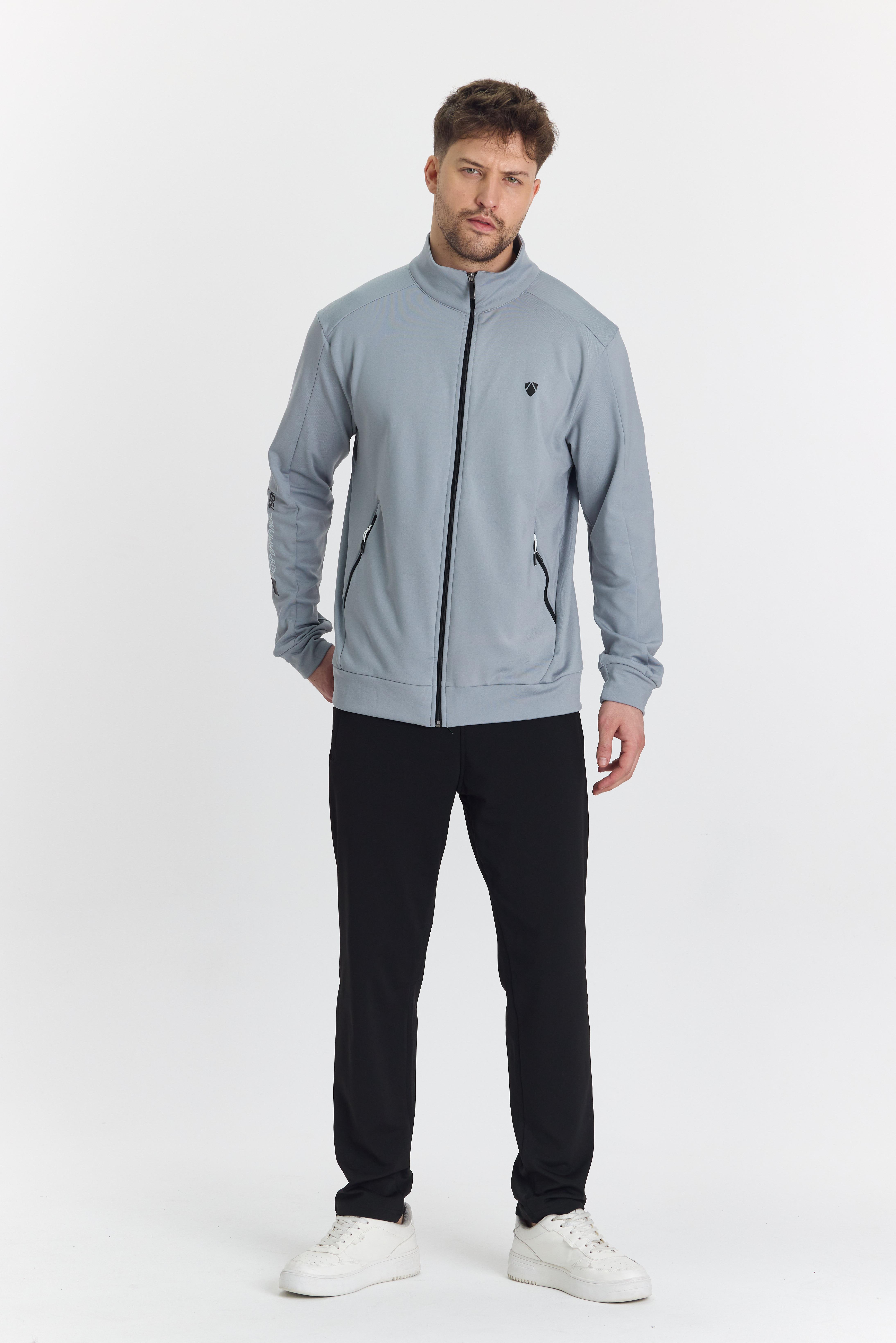 Şardonlu Dalgıç Erkek Eşofman Takımı Gri 5726-G