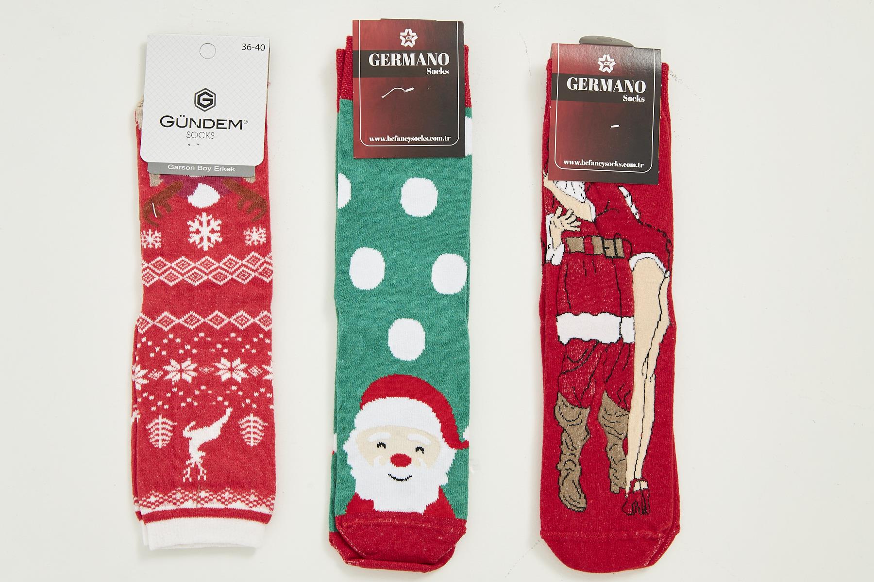 C111 Yılbaşı Çorap