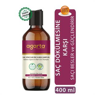 Agarta Doğal Şampuan Saç Dökülmesine Karşı (400  ml)