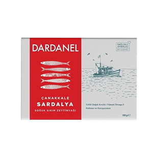 Dardanel Ton Zeytin Yağlı Sardalya 105 GrTon BalığıDardanelDA-001.001.010