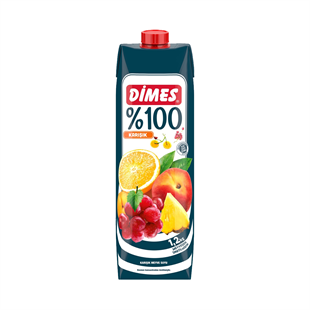 Dimes  Meyve Suyu %100 Karışık 1 LtMeyve SuyuDİMESDİ-001.001.007