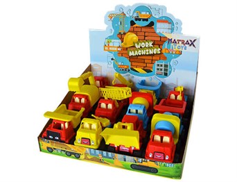 Matrax Toys Work Machines İş Makineleri 12li Set
