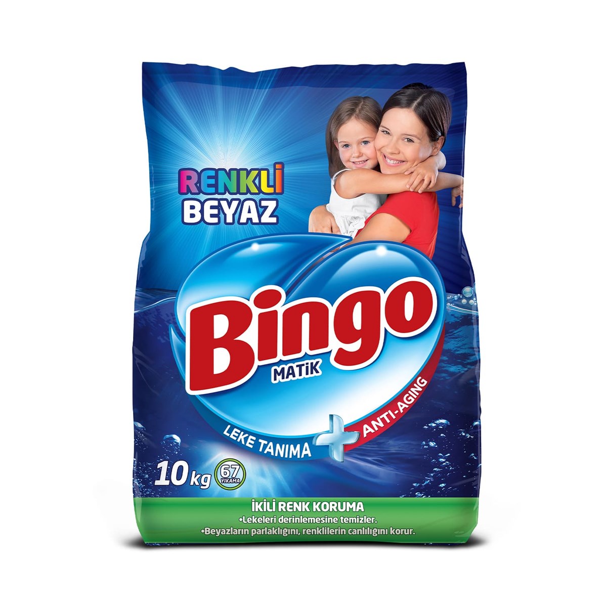 Bingo Matik Eko Renkli & Beyaz (10 kg)