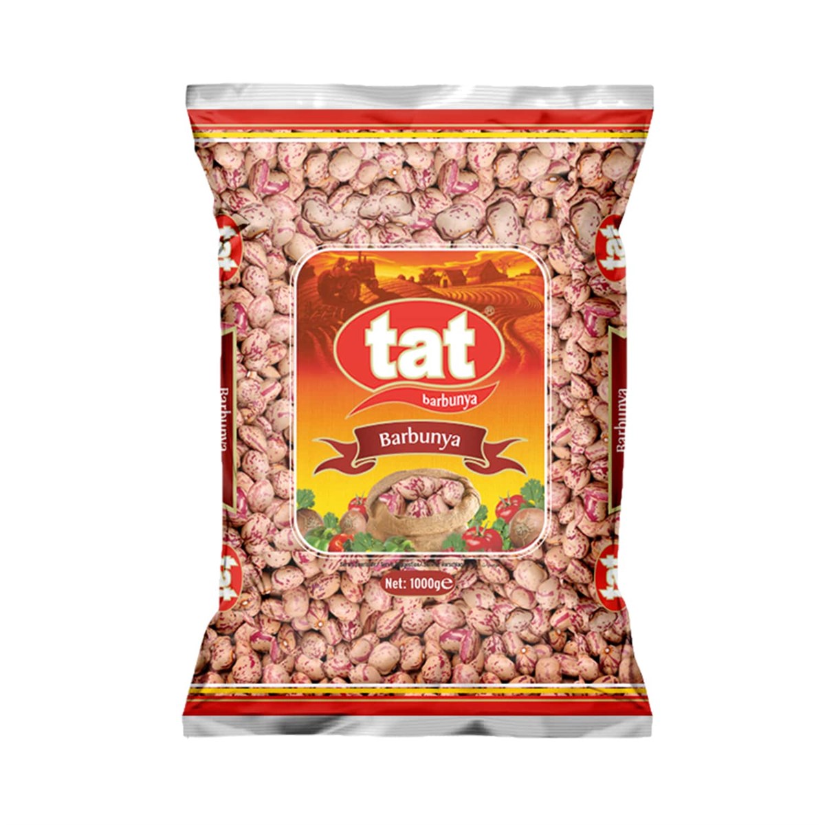 Tat Bakliyat Kiraz Barbunya 10mm (1 kg)