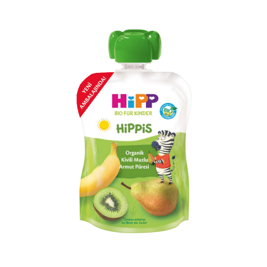 HiPP Organik Kivili Muzlu Armut Püresi 100 Gr