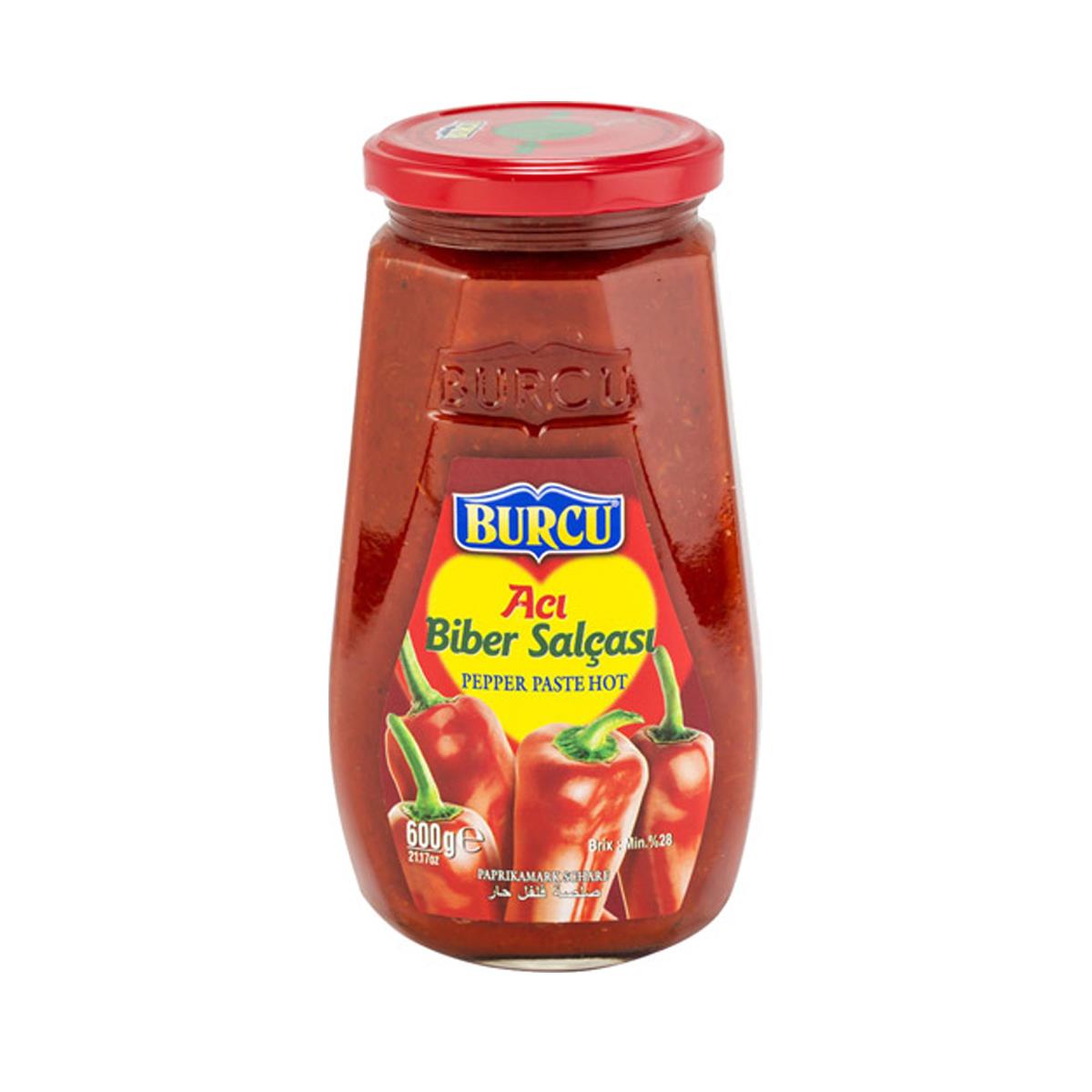 Burcu Ev Tipi Acı Bıber Salcası 600 Gr