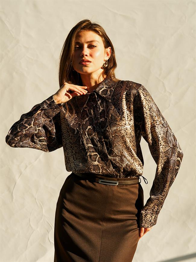 Basic Gömlek 080735 Siyah