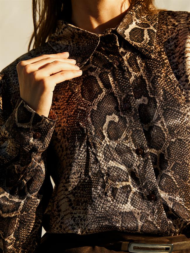 Basic Gömlek 080735 Siyah