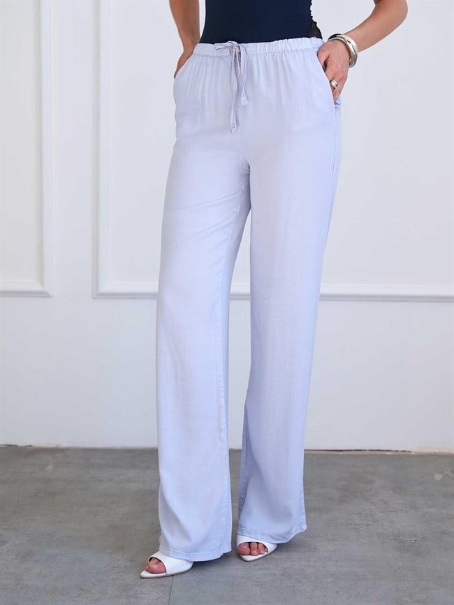 Düz Paça Pantolon 031686 Bebe Mavi