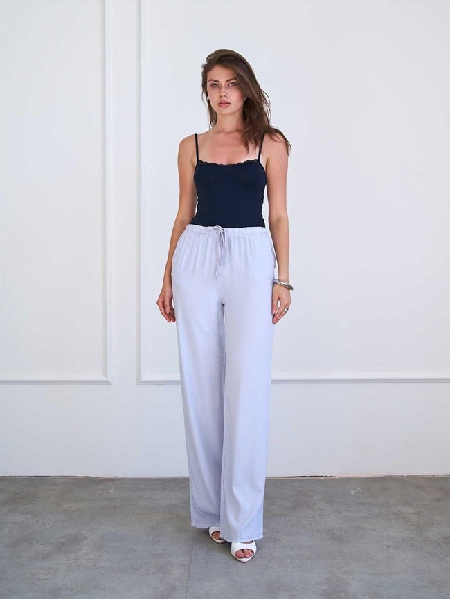 Düz Paça Pantolon 031686 Bebe Mavi