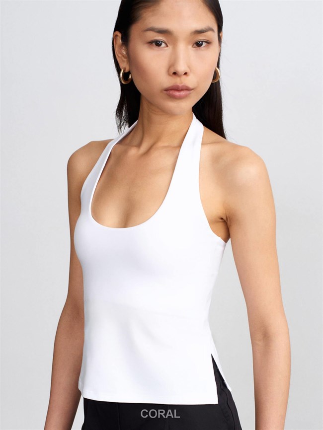 Halter Yaka Badi 32726 Beyaz