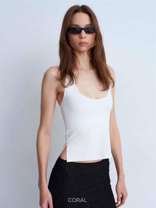 Halter Yaka Badi 32726 Ekru