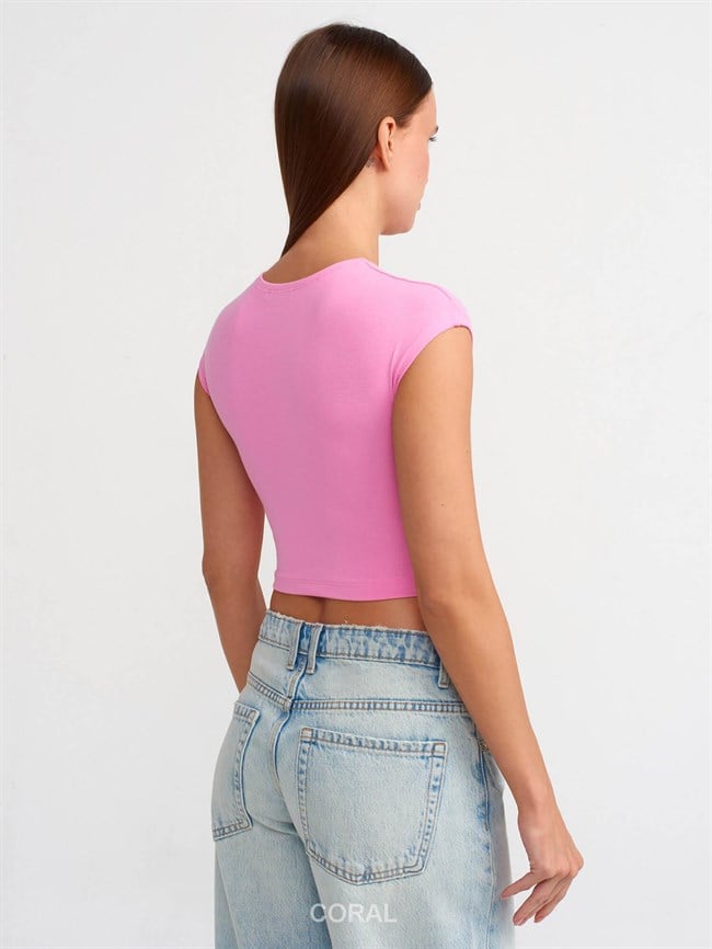 Modal ve Pamuk Karışımlı Büstiyer 30528 Pembe