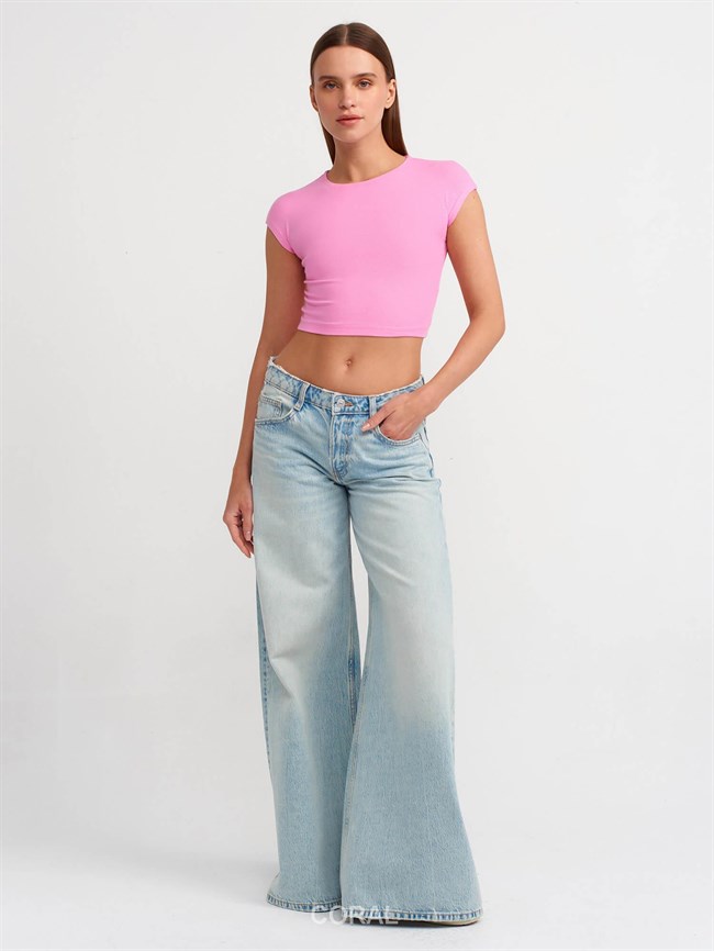 Modal ve Pamuk Karışımlı Büstiyer 30528 Pembe