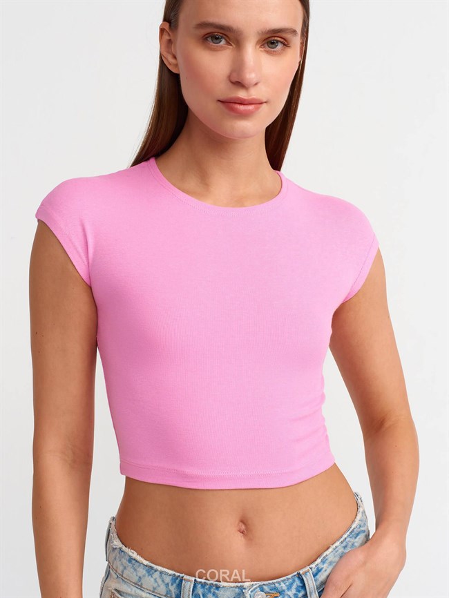 Modal ve Pamuk Karışımlı Büstiyer 30528 Pembe