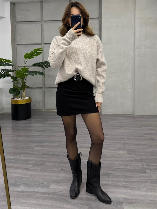 Oslo Yaka Kazak 7727 Bej