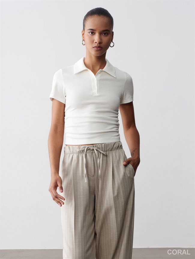 Polo Yaka Badi 32614 Ekru